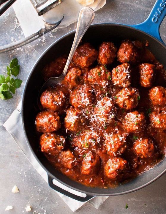 Boulettes porc et bœuf Notre de comfort food d’automne Elle à Table Boulettes porc et bœuf Notre de comfort food d’automne Elle à Table