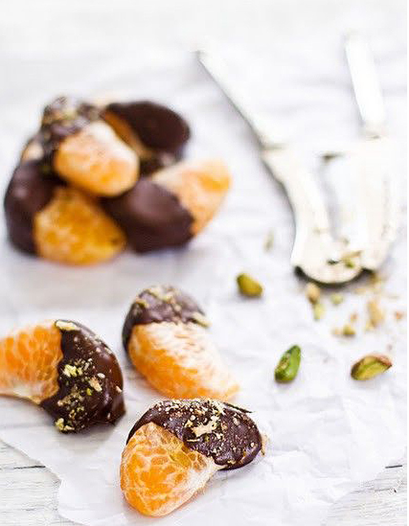 Clémentines au chocolat Desserts que faire avec des clémentines