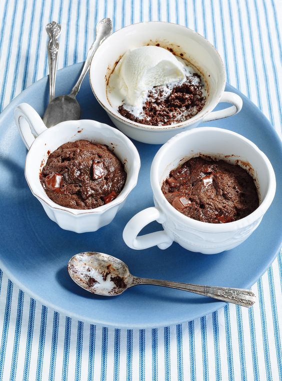 Gâteau micro,ondes tasse , Les 15 gâteaux les plus faciles prêts en 2 mn au micro,ondes , Elle à Table