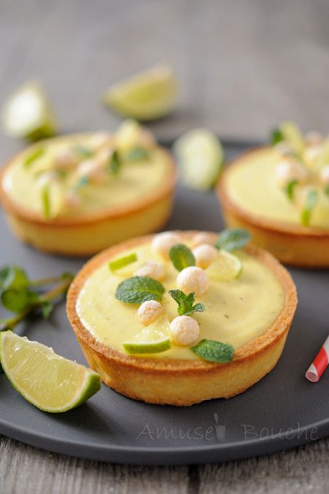 Tartelettes Au Citron Mojito Je Veux Un Gateau Original Sinon Rien Elle A Table