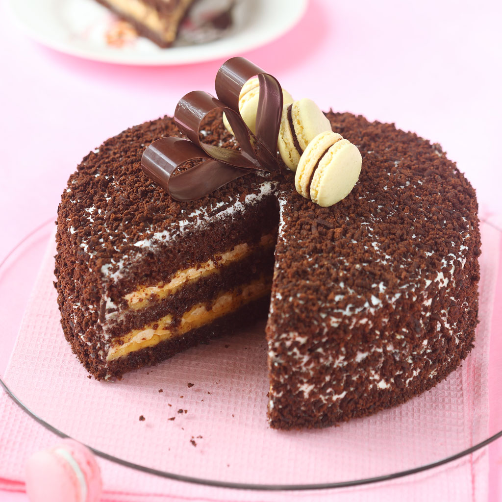 Layer Cake Au Fruit De La Passion Et Au Chocolat 15 Idees De Layer Cake Qui Nous Font Envie Elle A Table