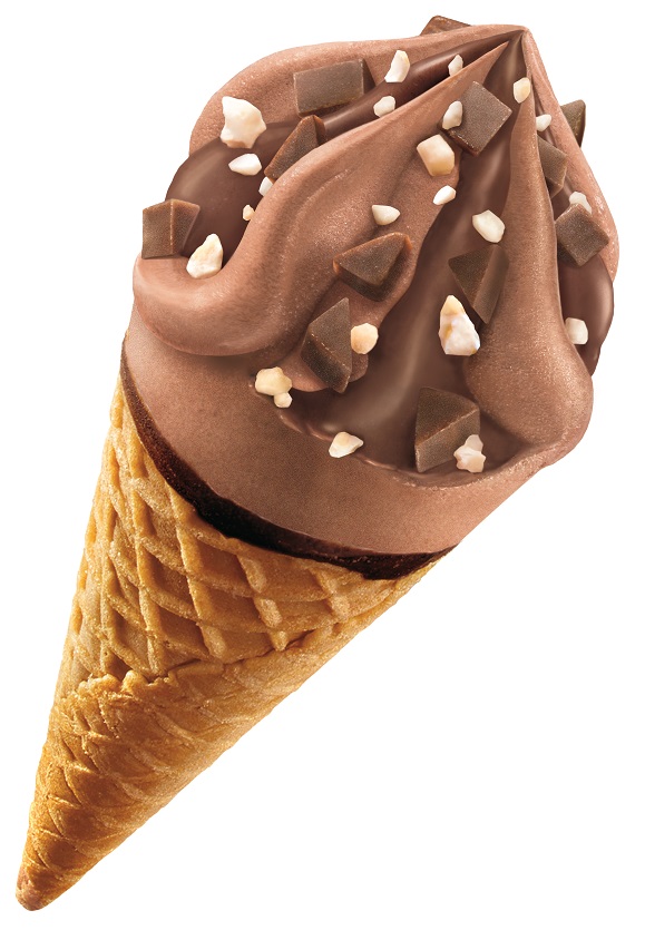 Cône TOBLERONE Les nouvelles glaces qui nous font fondre Elle à Table