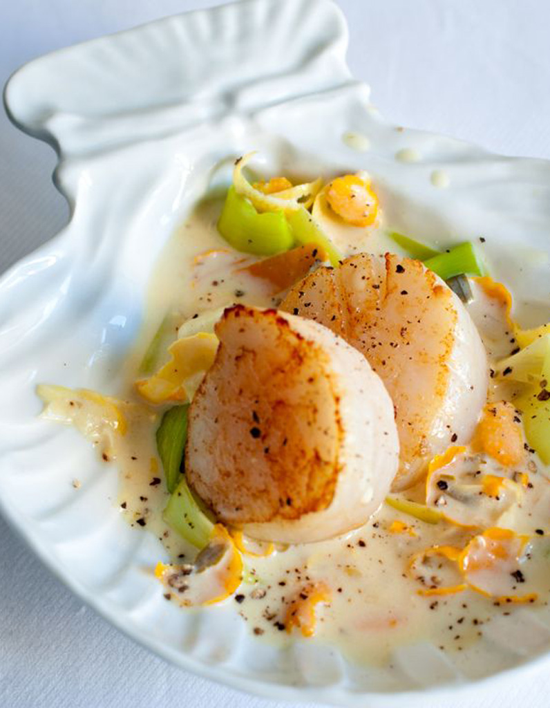 Saintjacques à la clémentine Les meilleures recettes de Noël des