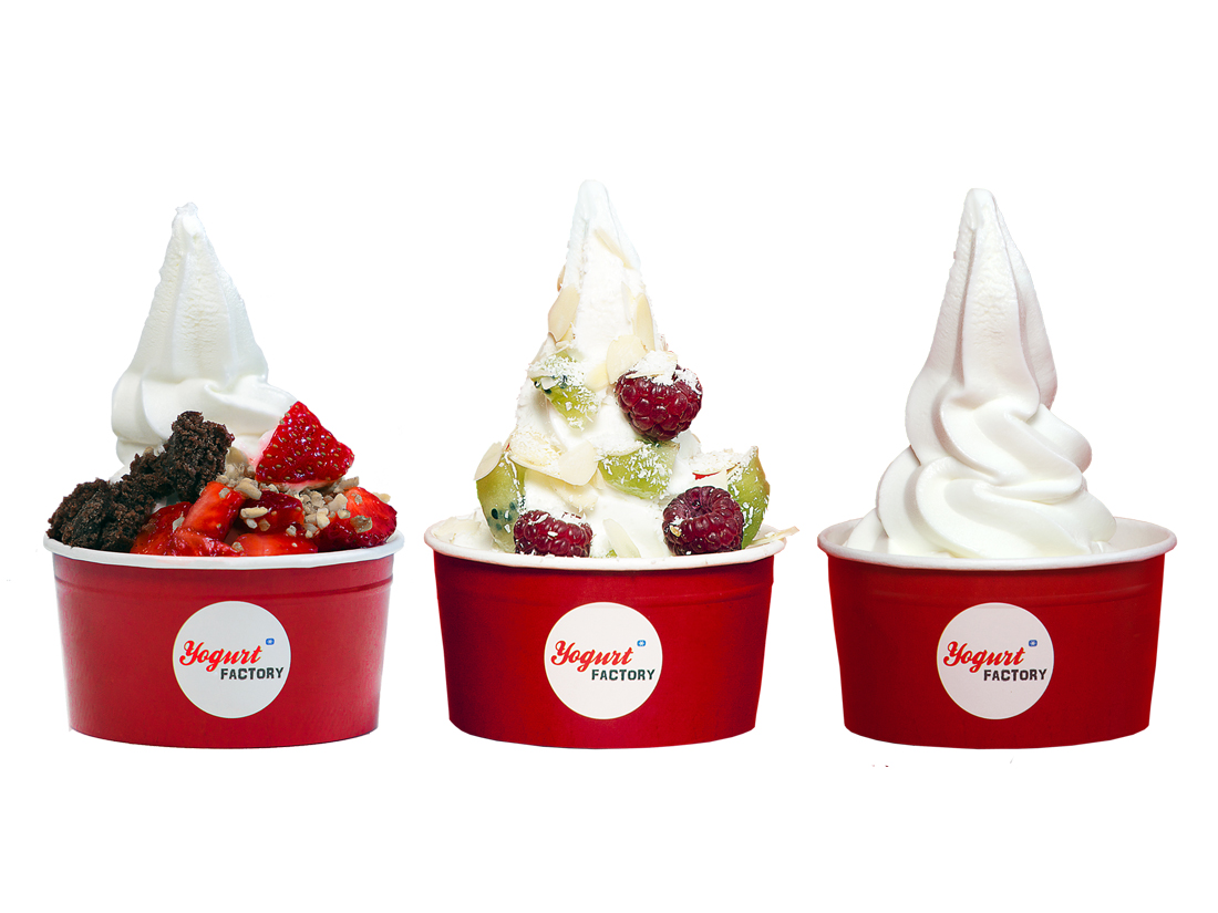 Yogurt Factory Trio Les nouveaux desserts glacés de l’été Elle à Table