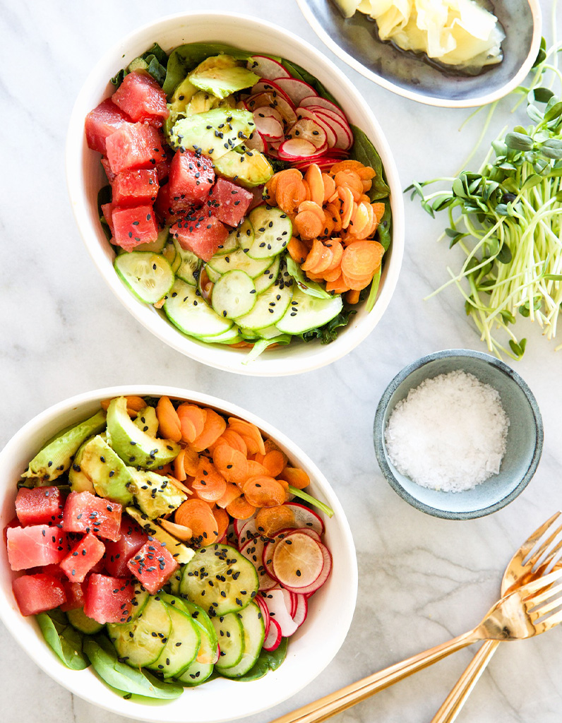 Poke Bowl Thon Et Crudit S Comment Faire Un Poke Bowl Elle Table