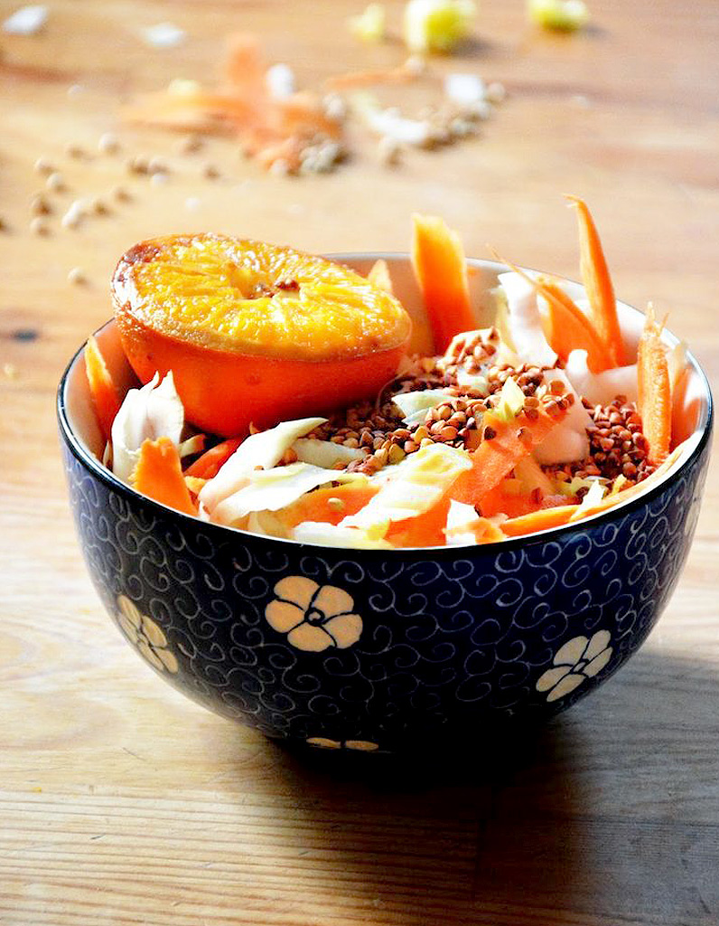 Salade d’hiver aux endives Des salades d’hiver complètes qui changent