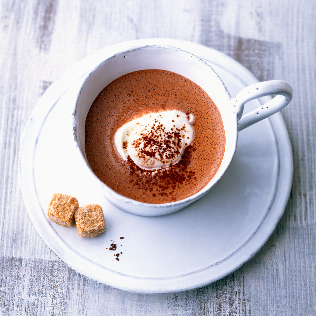 Chocolat chaud vite une recette de chocolat chaud Elle à Table