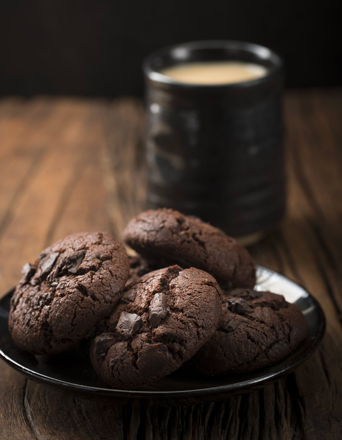 Biscuits Sans Farine Au Cacao Parfume Pour 6 Personnes Recettes