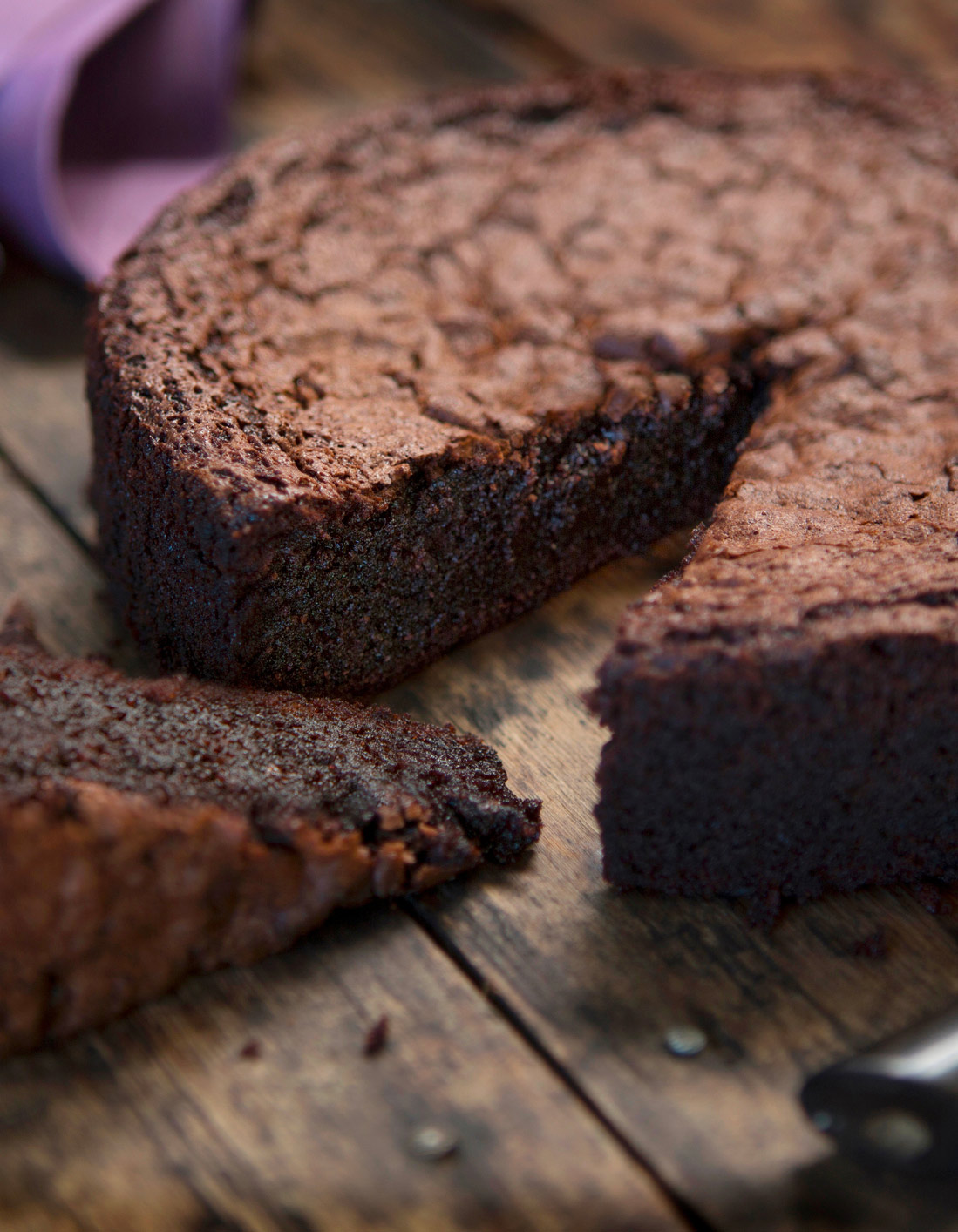 Gâteau au chocolat sans farine pour 8 personnes - Recettes ...