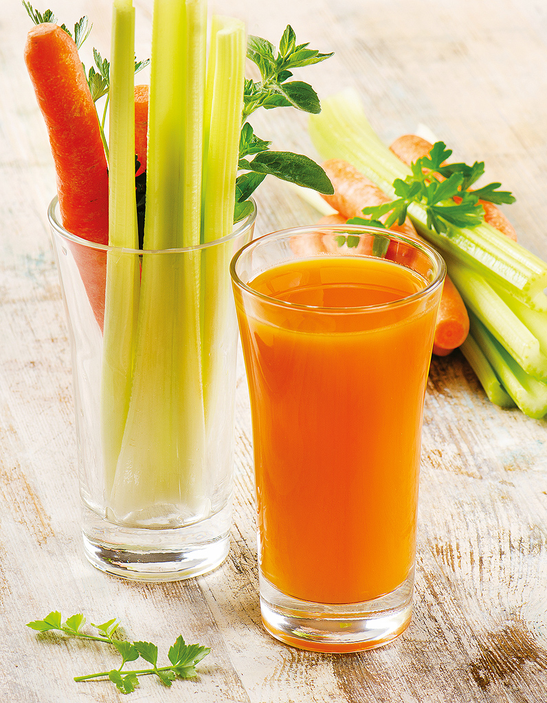 Jus santé carotte céleri pour 1