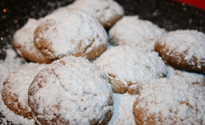 Kourabiedes Gateaux De Noel Grece Recettes Elle A Table