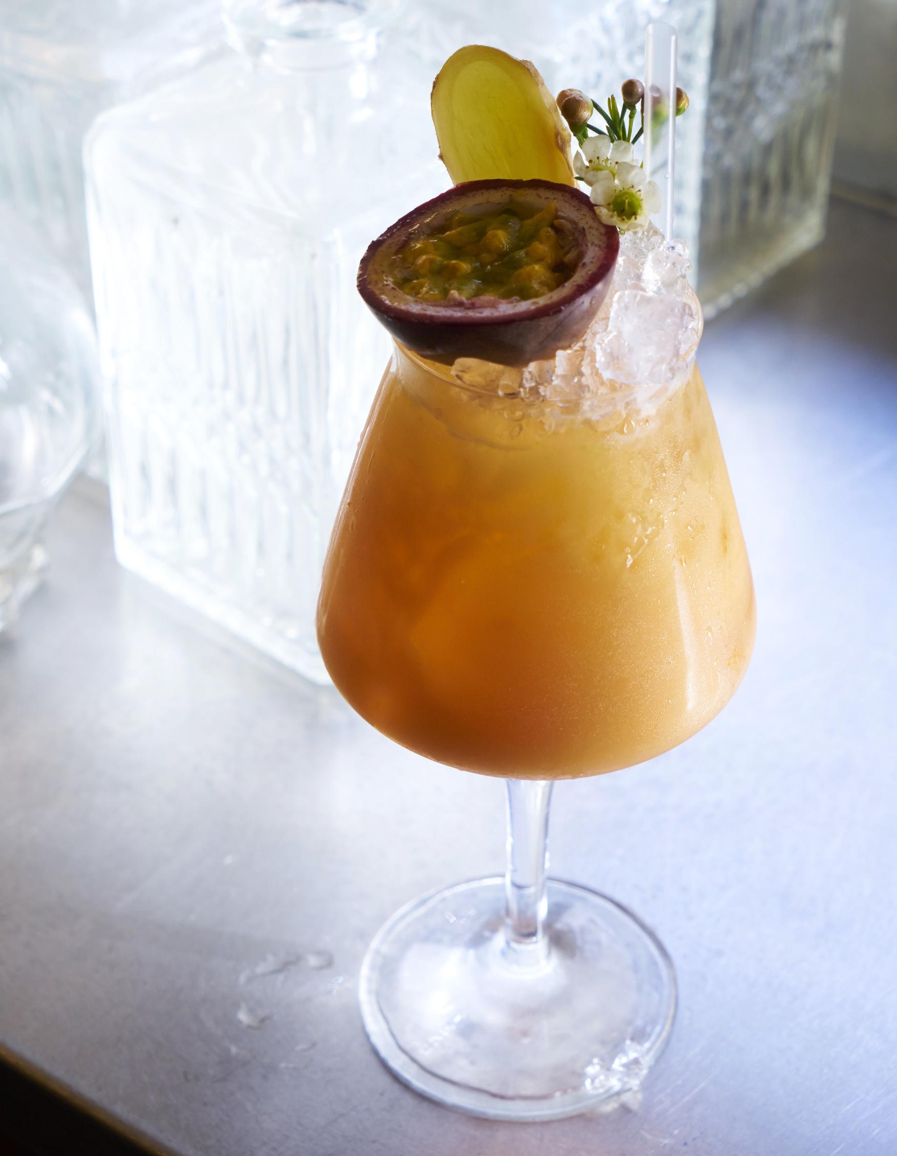 Mocktail Joséphine au fruit de la passion pour 1 personne Recettes