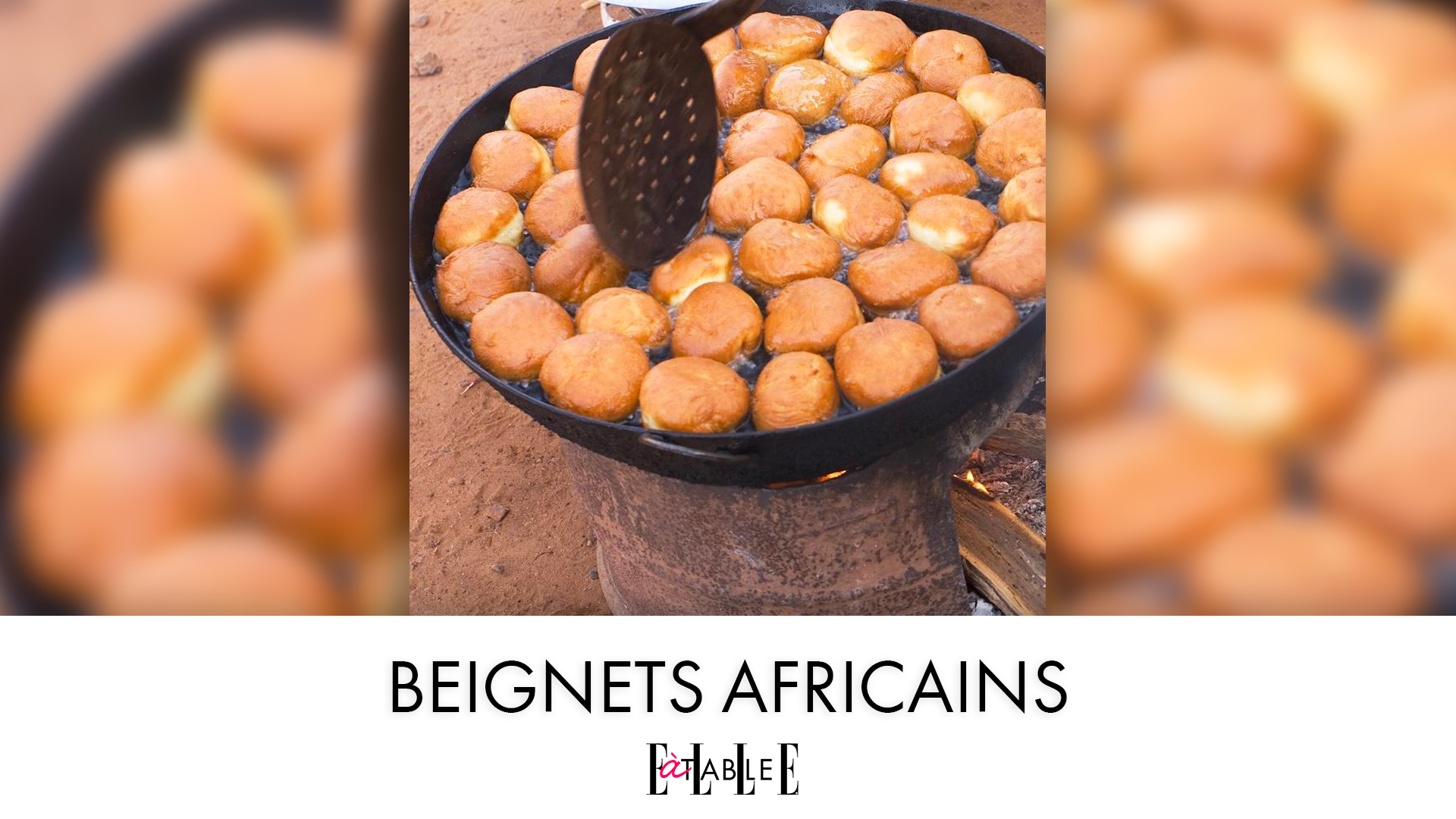 Beignet Africain Pour 6 Personnes Recettes Elle A Table