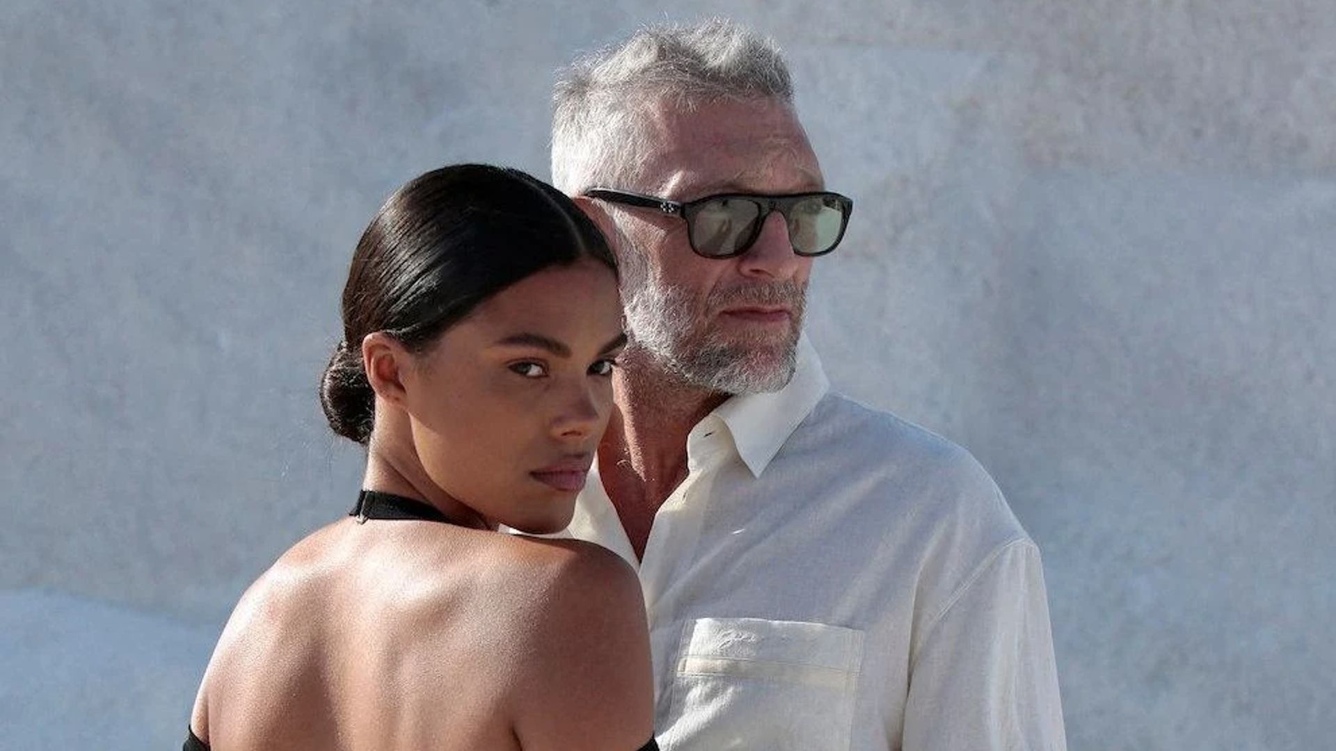 Vincent Cassel Ce Tendre Cliche Pour Celebrer Ses 7 Ans D Amour Avec Tina Kunakey Elle