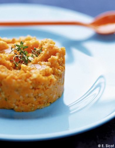 Patates Douces Boulgour Citron Et Thym Des 9 Mois Pour 5 Personnes Recettes Elle A Table