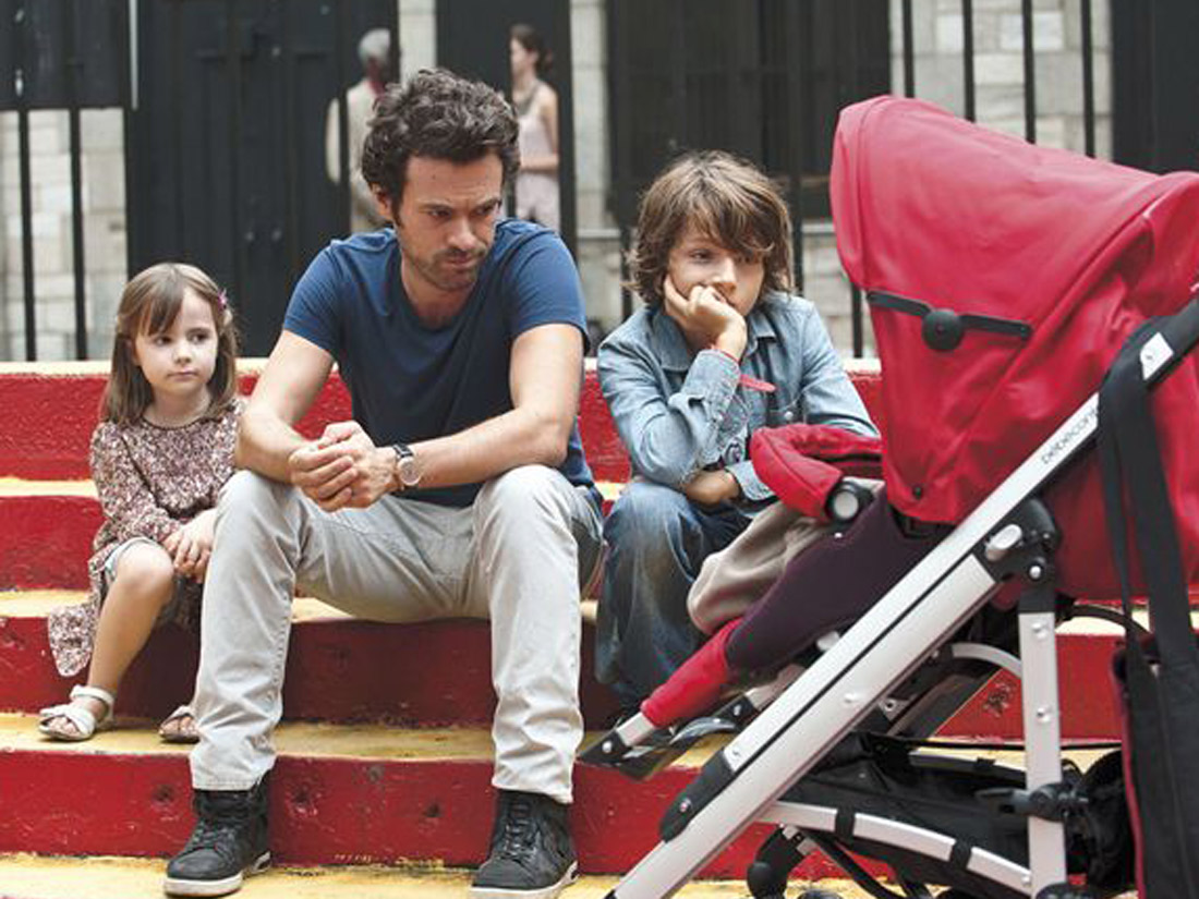 Olivia Bonamy Romain Duris Et Ses Fils Romain Duris dans « Casse-tête chinois » (2013) - De « L’Auberge