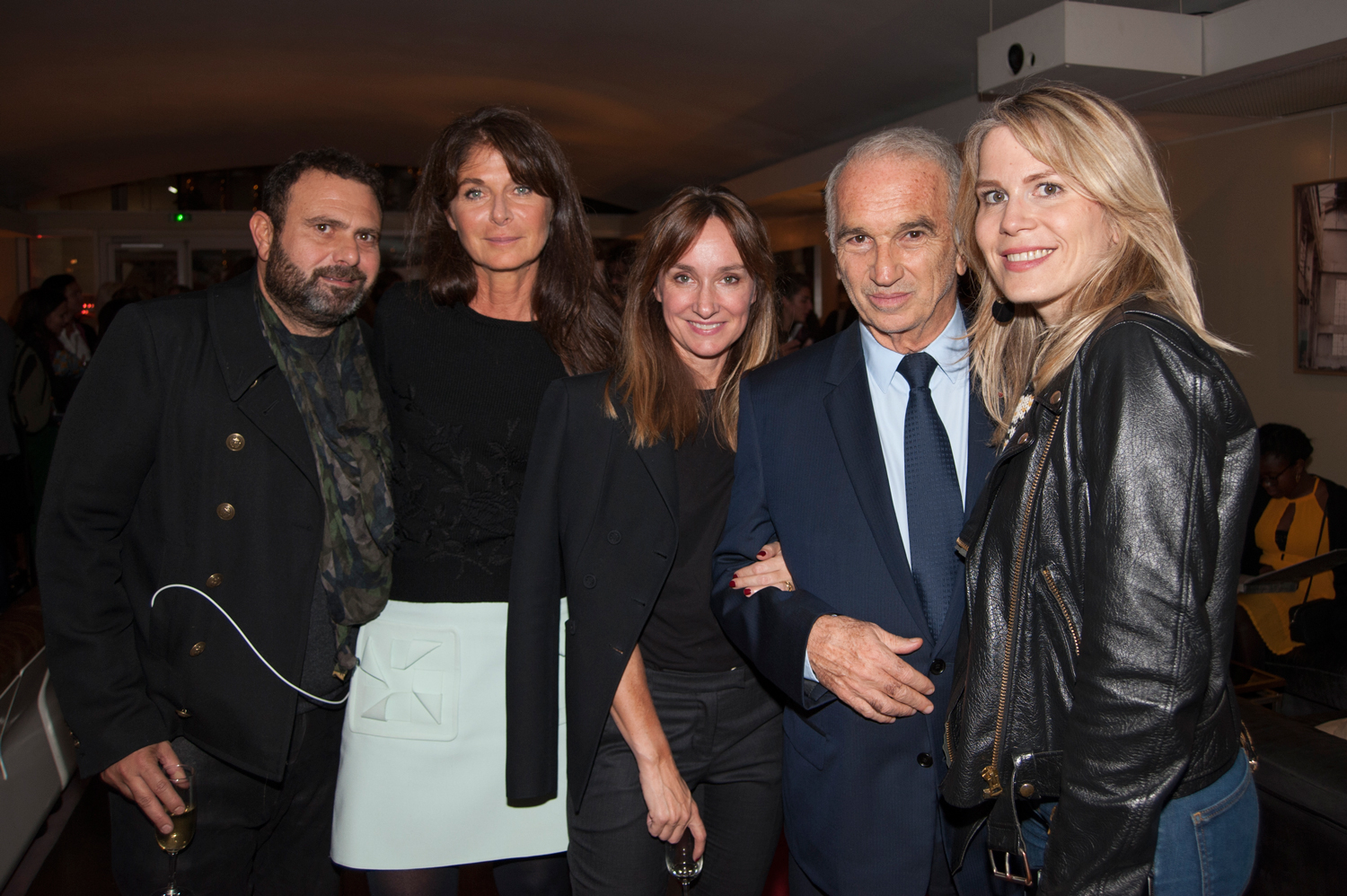 Jean Marc Fellous, Caroline Pois et Erin Doherty (ELLE), Alain Terzian