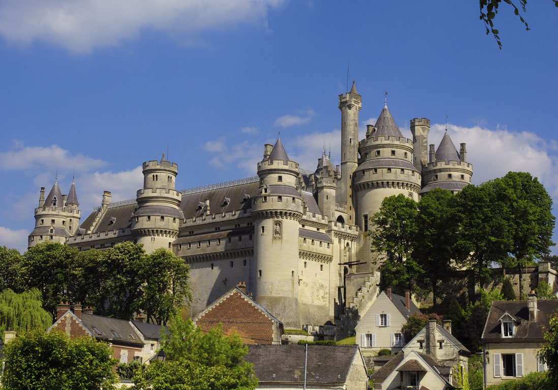 Le Château de Pierrefonds Les 10 plus beaux châteaux d’Ile de France