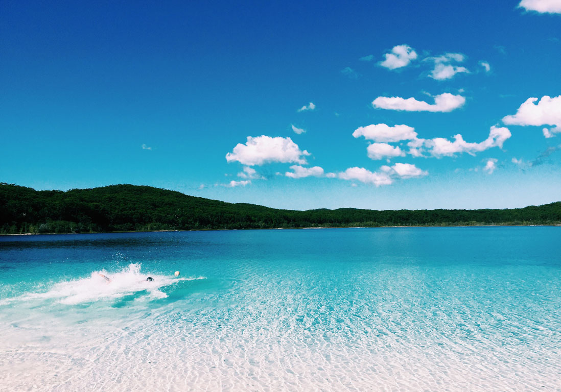 MCKENZIE LAKE, EN AUSTRALIE Où sont les plus belles plages du monde