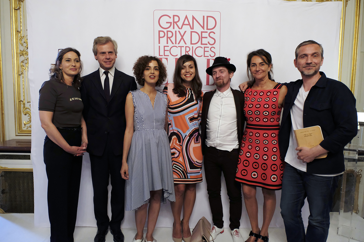 Olivia De Lamberterie Laurent Boillot Guerlain Leila Slimani Veronique Cardi Mathias Malzieu Constance Benque Et Olivier Norek Grand Prix Des Lectrices De Elle Avec Guerlain 2017 Les Photos De La Soiree Elle