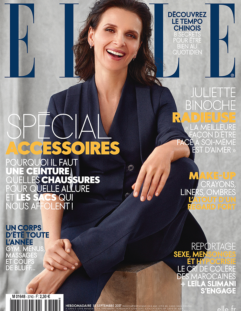 Juliette Binoche en couverture cette semaine Elle Juliette Binoche en couverture cette semaine Elle