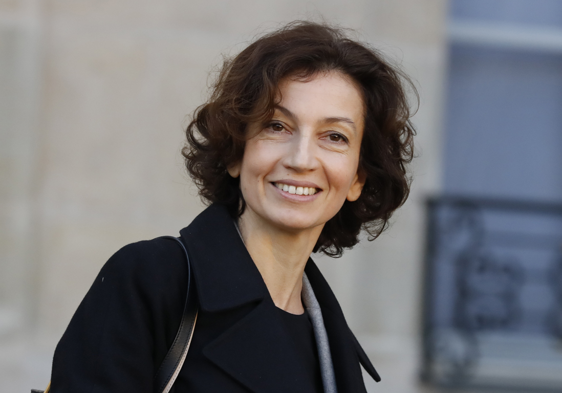Une journée avec Audrey Azoulay Elle