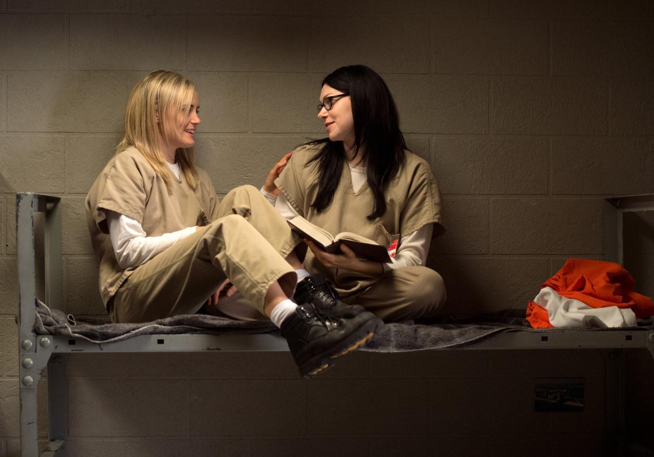 Exclu Orange is the New Black la relation de Piper et Alex racontée par leurs interprètes Elle