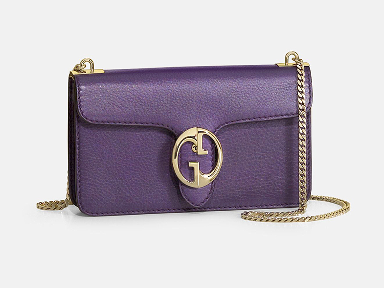 sac gucci violet