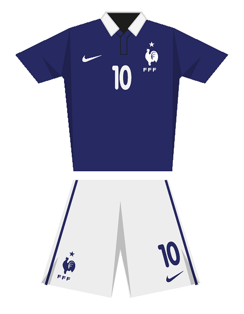 maillot equipe de france de foot 2014