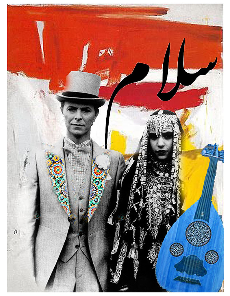 Beyonce Tournee 2023 David Bowie’s Moroccan Wedding - Ghita Benlamlih, le pop art à la