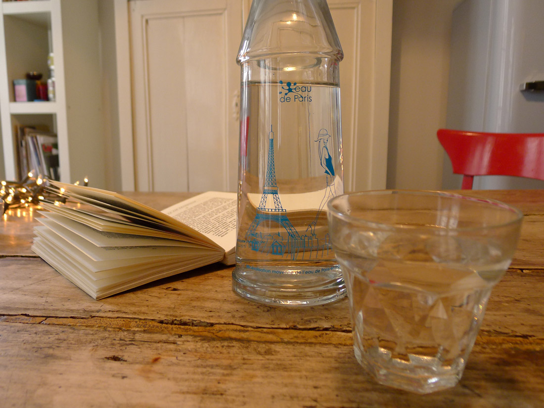 Carafe Eau de Paris La Ville de Paris lance son nos coups de
