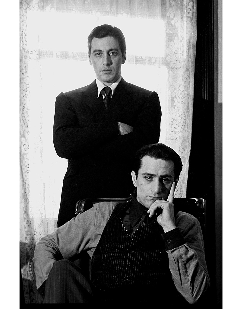 Robert de Niro et Al Pacino - Les stars des années 70 sous l’objectif