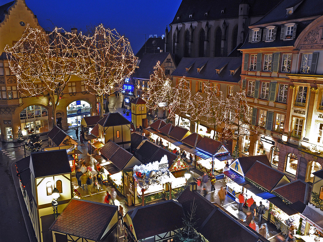 Le plus gourmand : le marché de Noël de Colmar - Les plus beaux marchés