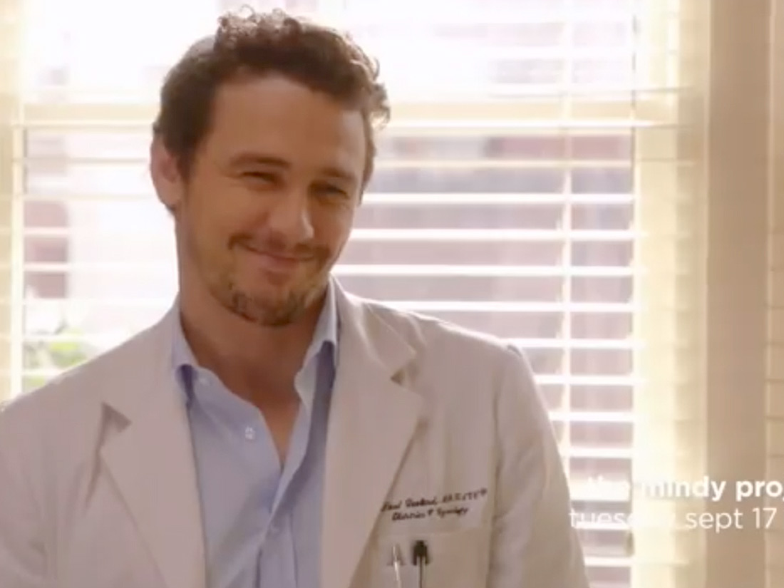 James Franco dans « The Mindy Project » Quand les stars s’invitent
