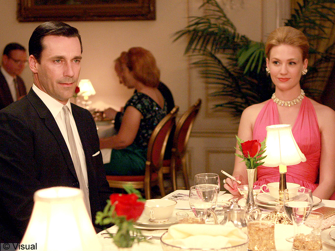 Don Draper et Betty de « Mad Men » Séries les couples cultes qui nous ont fait rêver Elle