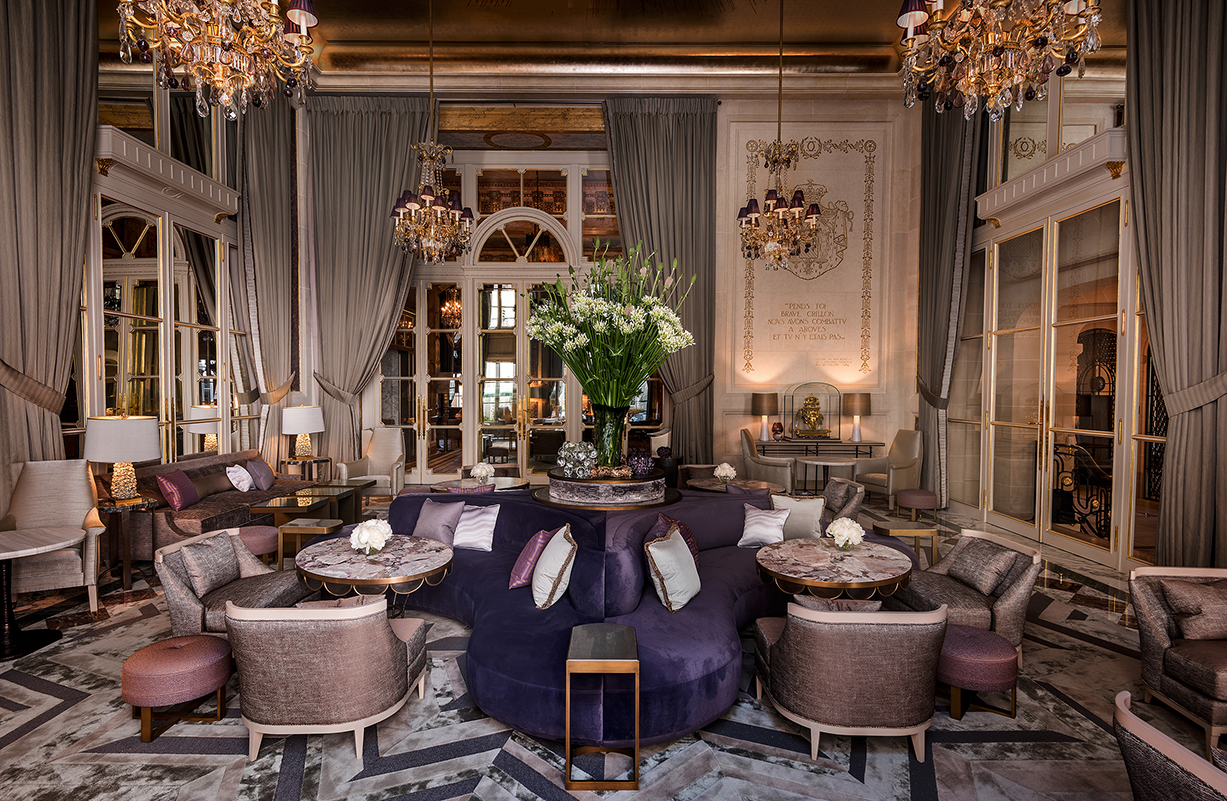 A Paris 8è Hôtel De Crillon A Rosewood Hotel Jardin Dhiver Restaurants Romantiques Nos