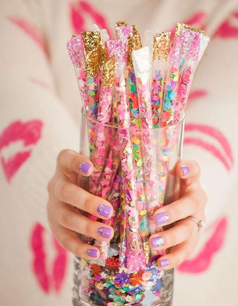 Confettis réussir un mariage original avec des confettis Elle