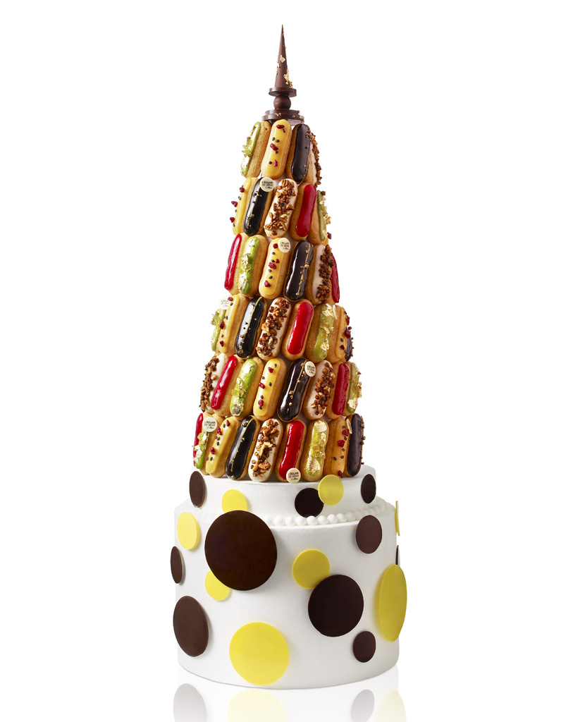 Piece Montee De Mariage Avec Des Eclairs L Eclair De Genie Une Belle Piece Montee Pour Mon Mariage Elle