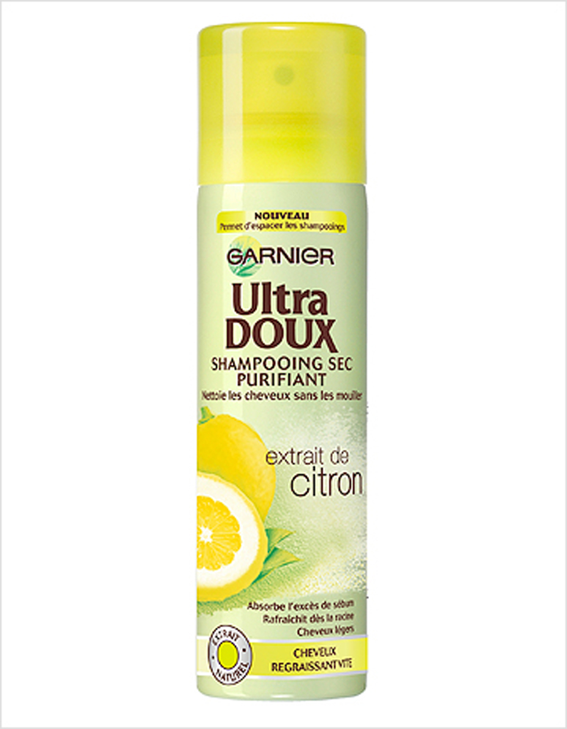 Shampoing sec Garnier Le vanity idéal des sportives Elle
