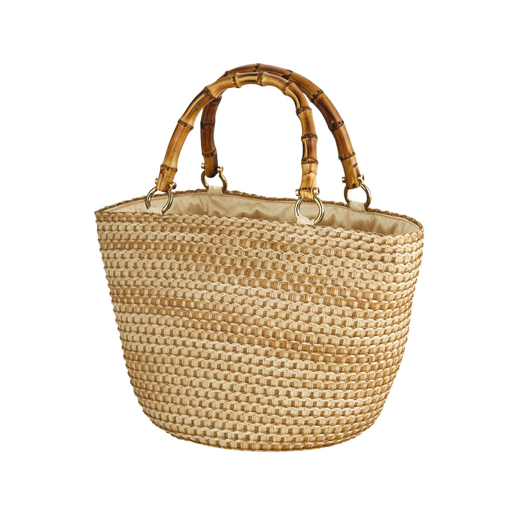 Sac en paille Madeleine 20 sacs en paille pour une allure champêtre Elle