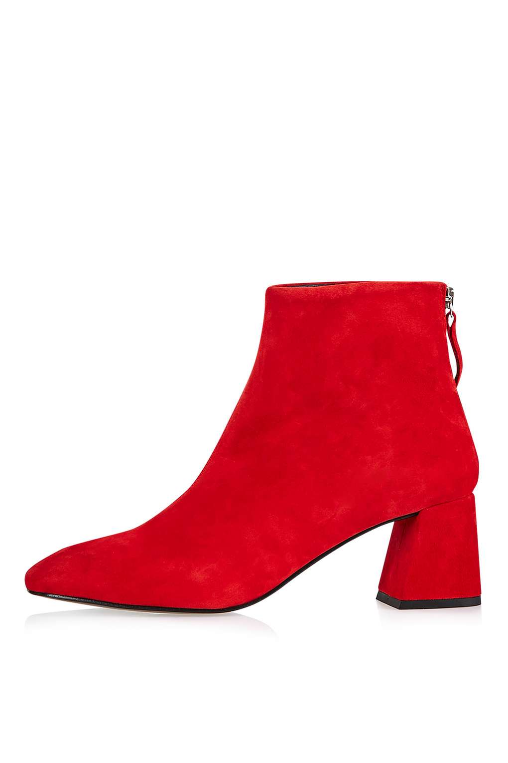 topshop flat ankle boots