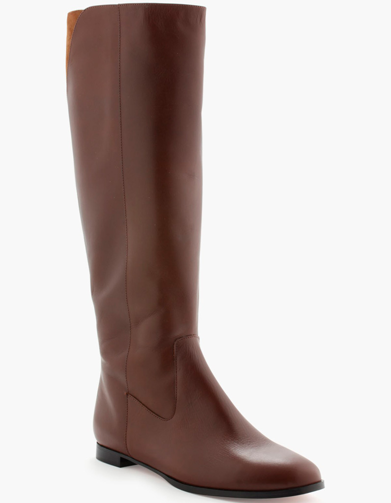 bottes cavalières cuir