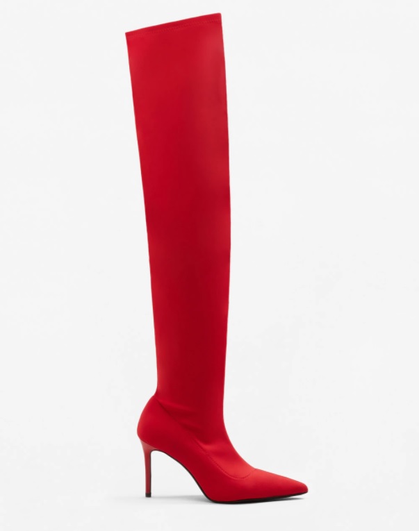 bottines a talon rouge