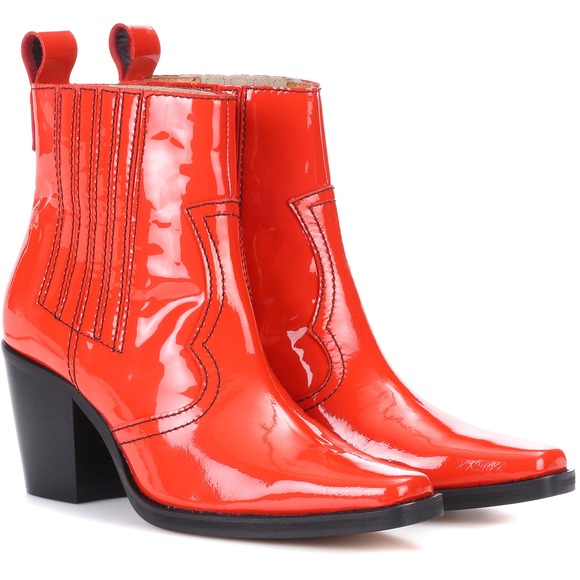 bottes rouges mango