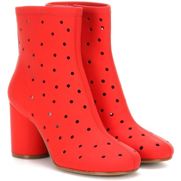 bottes rouges mango
