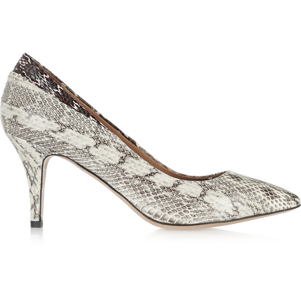 escarpins serpent femme
