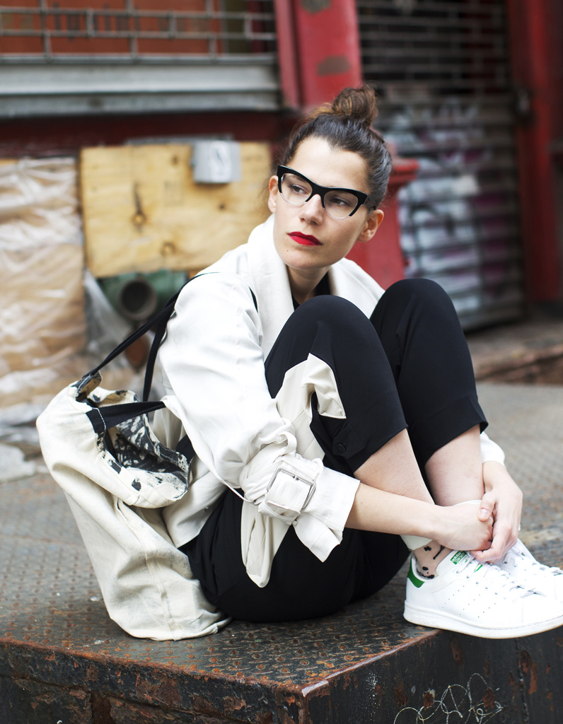 « Faces », 10 façons de porter des par The Sartorialist Elle