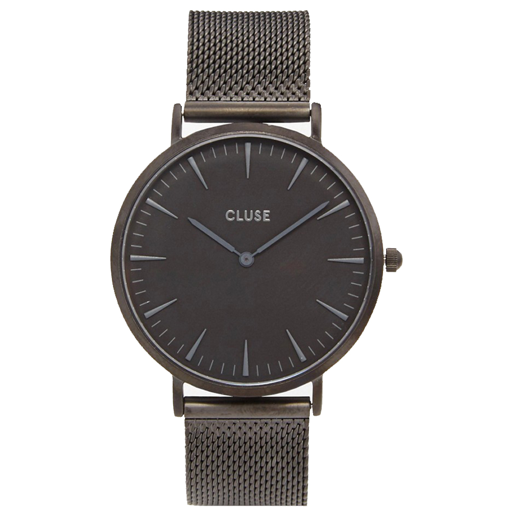 Montre maille milanaise noire - 16 montres à bracelet en maille ...