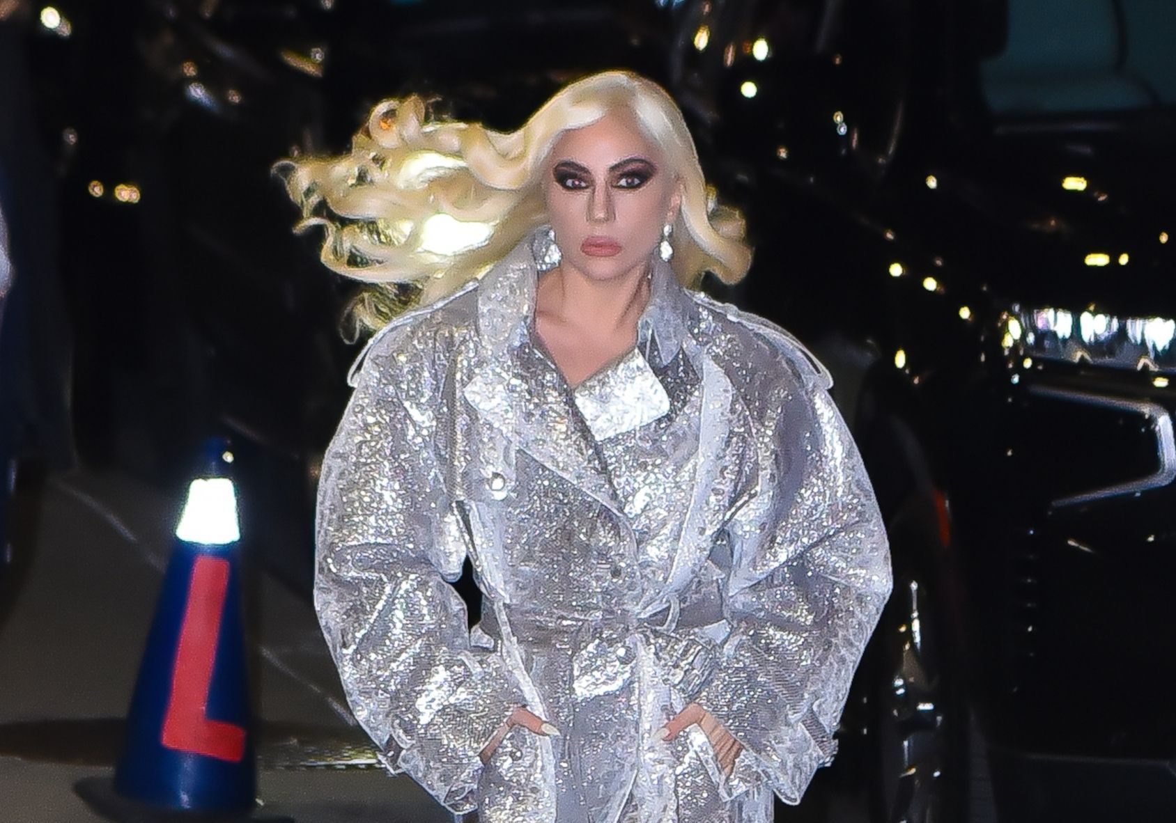 Lady Gaga, dazzling with these three new looks in New York