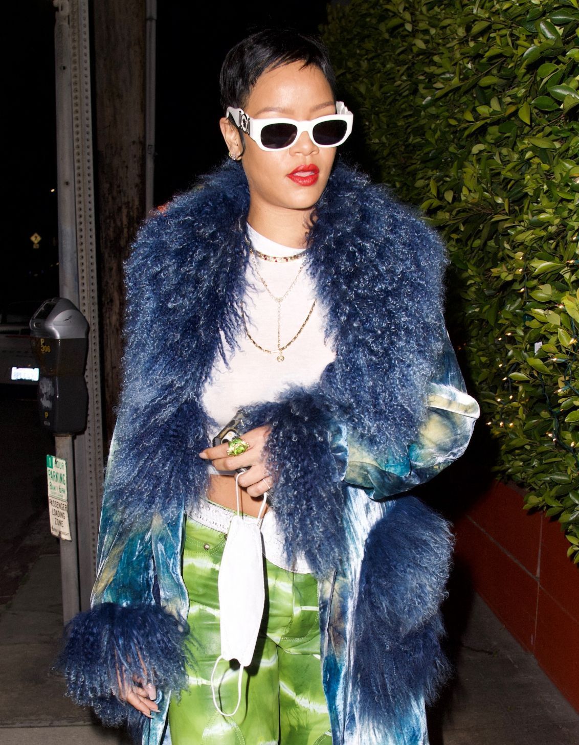Nouveau Haut Rihanna Rayures Haut encolure carrée à Bretelles Extensible Moulante Mini Robe